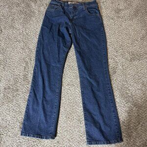 Levis 550 Jeans Womens 6 Medium Blue Classic Relaxed Boot Cut Denim Made Brazil